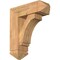 Ekena Millwork Imperial Arts and Crafts Smooth Bracket w/ Offset Brace, Western Red Cedar, 7 1/2"W x 22"D x 26"H BKT0806X22X26IMP03SWR - alternate 1
